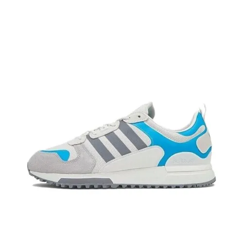 Adidas ZX 700 ZX 700 HD Art Shock Absorbers Slip-resistant Low Top Беговые кроссовки Мужские Серый Синий