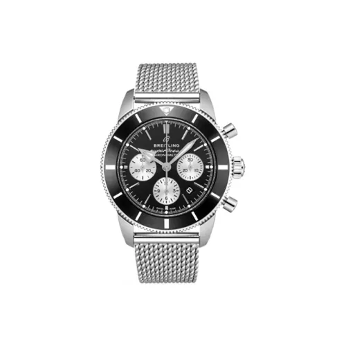 BREITLING Автоматический Механический Часы Мужские 44mm*15,5mm Черный