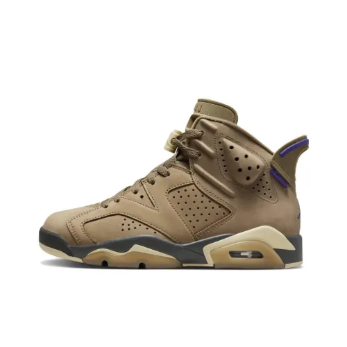 Jordan Air Jordan 6 Винтажные баскетбольные кроссовки High Top Женские