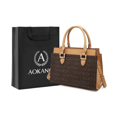 AOKANG PVC Mom Сумка Ручная Сумка Сумка через плечо Сумка на плечо Тоут Commuter Сумка Большая Женская Какао-Кофейная