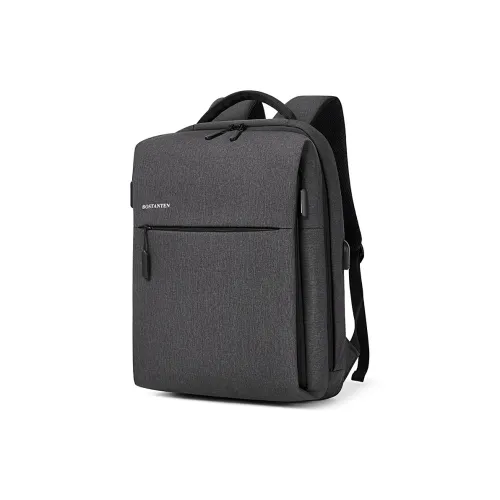 BOSTANTEN Ткань Рюкзак Средний Мужской Темно-Серый