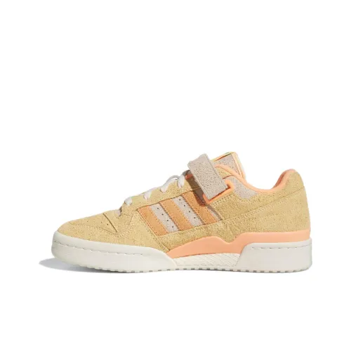 Adidas Originals Forum Low Abrasion Resistant Low Топ Скейтборд Кроссовки Мужской Желтый