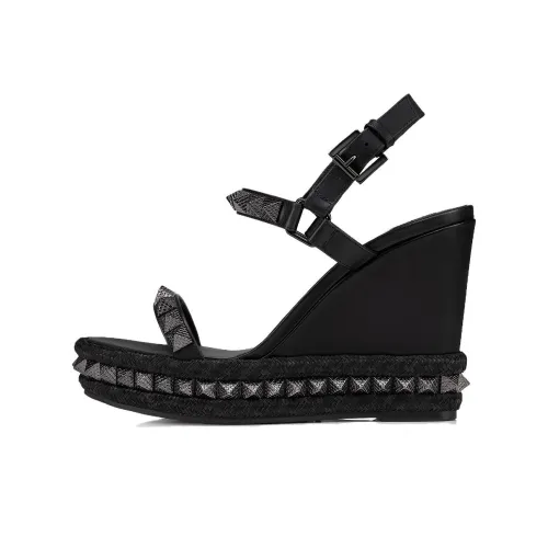 CL Pyraclou One Ремешок Сандалии 11 см Женские Черные