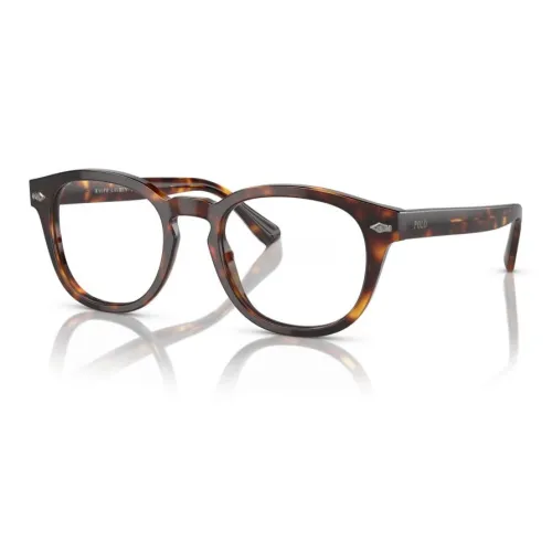Polo Ralph Lauren Acetate Round Оправа для очков Мужской Коричневый