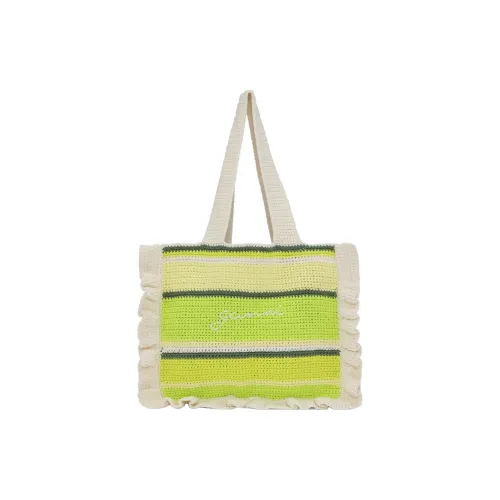 GANNI Органический хлопок Сумка Женская Зеленая
