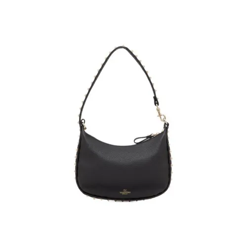 Valentino Rockstud Коровья кожа крупнозернистая Клатч Мини Женский Черный