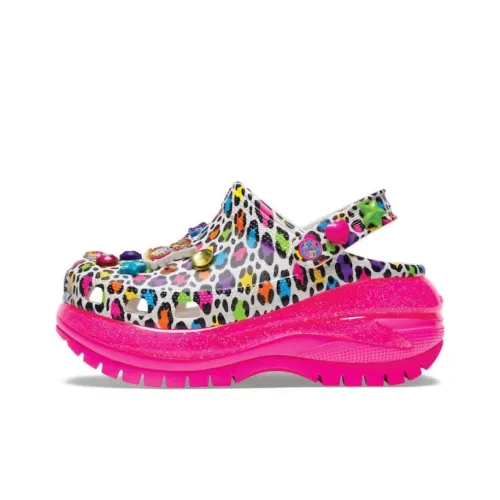 Crocs Mega Crush Clog Sabo Унисекс Ярко-розовый