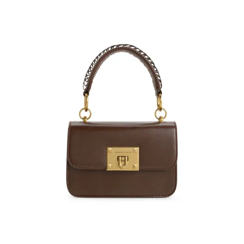 CHARLES KEITH ПУ (полиуретан) Маленькая квадратная сумка сумка-тоут сумка через плечо маленькая женская многоцветная