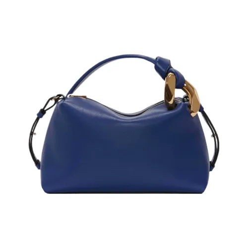 JW Anderson Full с рельефной голенью кожа сумка через плечо сумка женская электрический синий