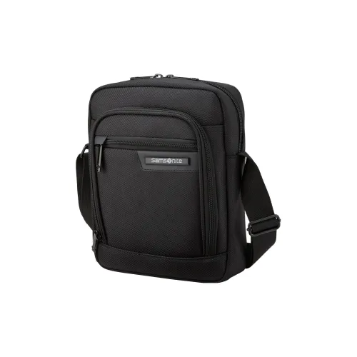 SAMSONITE Полиэстер Курьерская сумка Сумка через плечо Мужская Черная