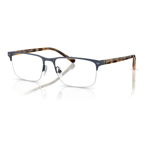 VOGUE Нейлон Металл Квадрат Оправы для очков Мужской Коричневый