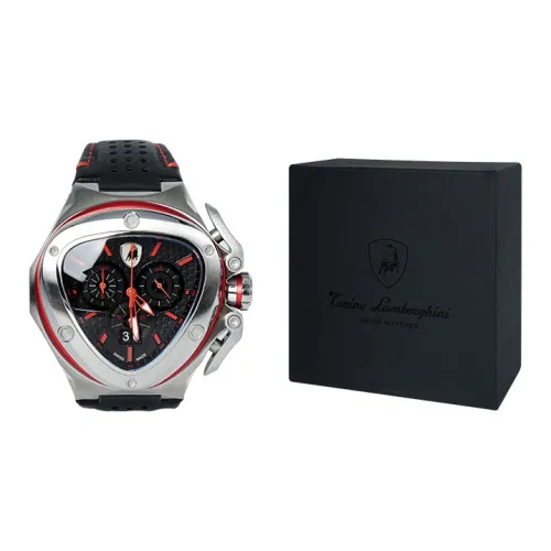 Tonino Lamborghini Кварцевый механизм Мужские часы 40mm*40mm*10mm Черный