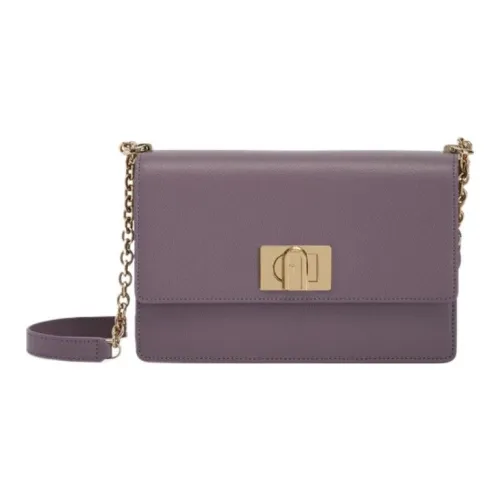 Furla 1927 Collection Кожа Сумка через плечо Маленькая Женская Radiant Фиолетовая