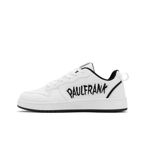 PAUL FRANK Белый Кроссовки с увеличенной высотой Легкие и Дышащие Низкий Топ Кроссовки для скейтбординга Мужские