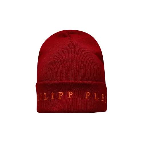 PHILIPP PLEIN Шапки-бини Мужской Красный