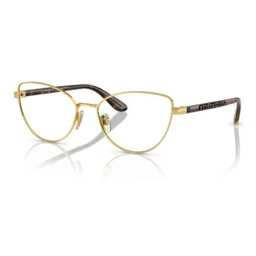 VOGUE Металл Кошачий глаз Солнцезащитные очки Унисекс Золотой