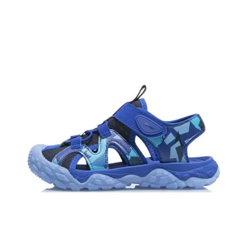 LINING YOUNG Sports Life Collection Детские Сандалии Синие Подростки