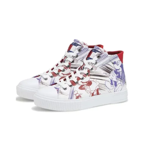Tommy Hilfiger Скейтборд Кроссовки Высокие Белые Женские