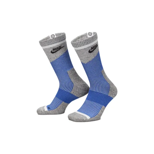 Nike Blue Men's Mid Calf Socks Носки до икры Nike для мужчин цвет синий серия Mid
