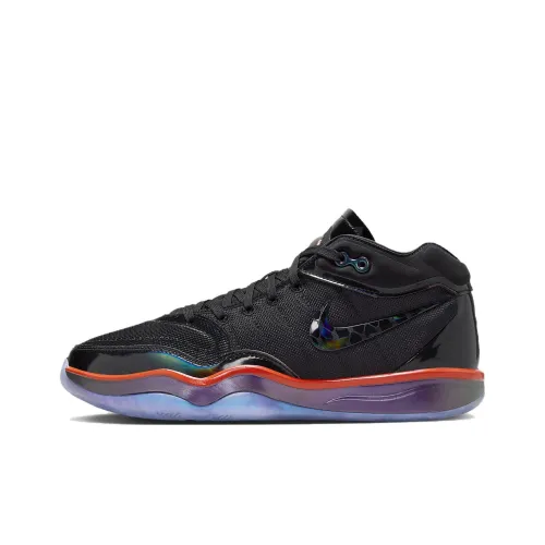 Nike Air Zoom GT Hustle 2 EP Slip-resistant Low-top Баскетбольные кроссовки Мужские Черные Красные