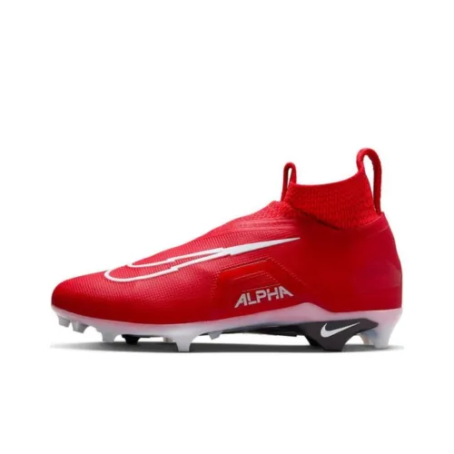 Nike ALPHA Menace Elite 3 Амортизаторы Shock Absorbers Противоскользящие Устойчивые к истиранию MID Топ Кроссовки для тренировок Мужские Красный Белый