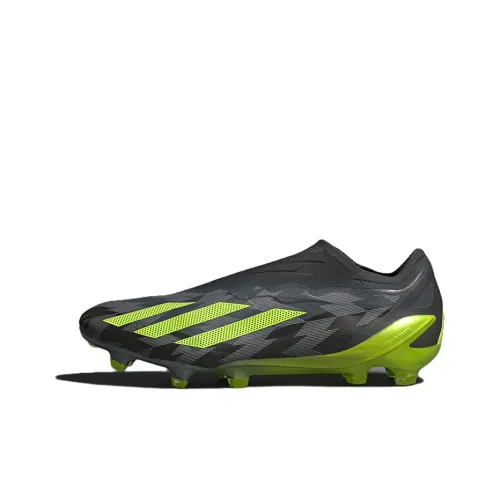 Adidas X Crazyfast.1 Футбольные бутсы Низкие Топ Черный Желтый Унисекс