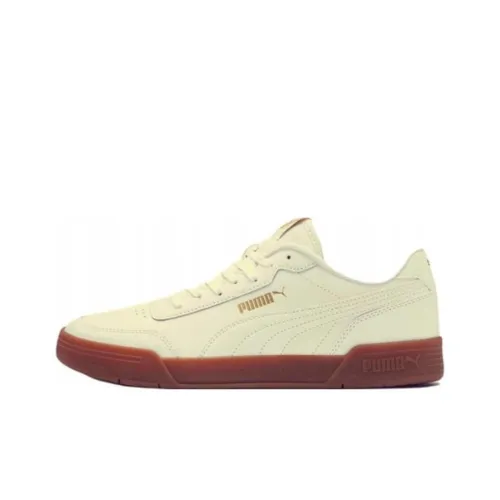 PUMA Caracal Sd Low Топ Скейтборд Кроссовки Унисекс Бежевый