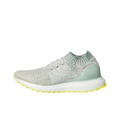 Adidas ULT Амортизация Износостойкий MID Топ Беговые кроссовки Унисекс Серый Зеленый