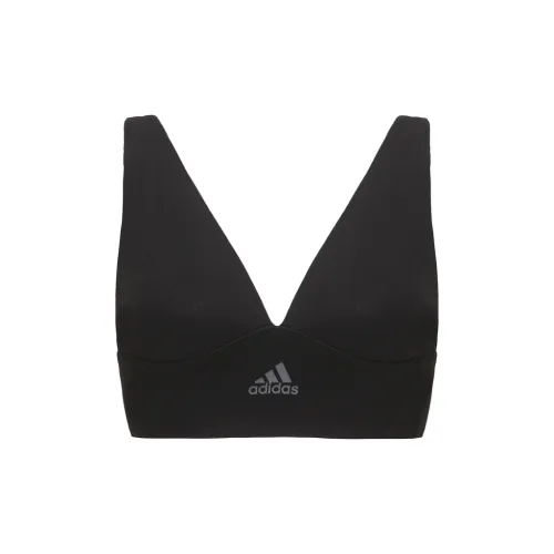 Adidas Черные Женские Бюстгальтеры