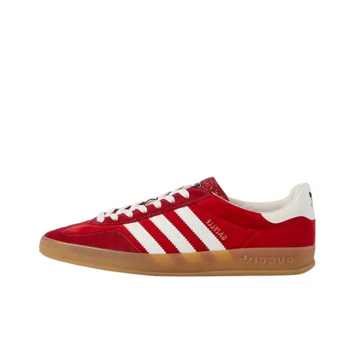 Adidas Originals x GUCCI Gazelle Low Топ Скейтборд Кроссовки Мужские Красные