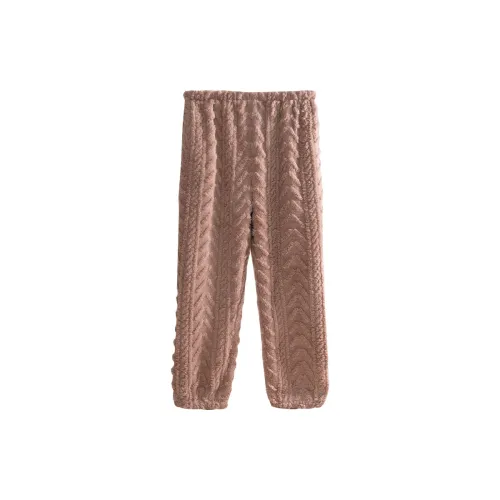 Dorame Пижамные штаны Мужские Коричневые