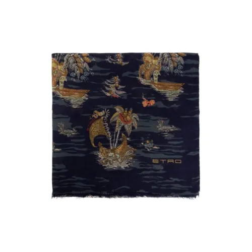 ETRO Вязаные шарфы Мужской