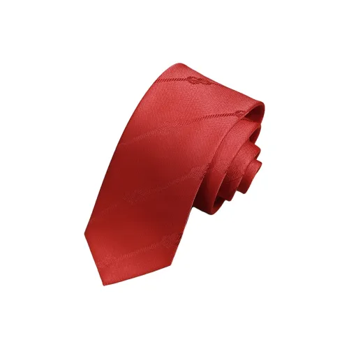 GOLDLION Полиэстер Галстуки Мужской Праздник Красный