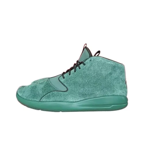 Джордан Eclipse Chukka Abrasion Resistant MID Топ Винтажные баскетбольные кроссовки Мужской Светло-зеленый