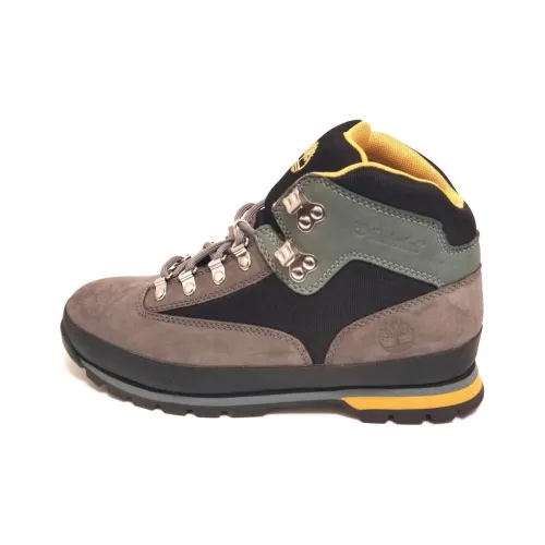 Timberland Euro Hiker Амортизация Износостойкий MID Топ Уличная обувь Мужская Коричневая