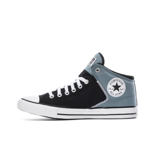 Converse Chuck Taylor HIGH STREET Устойчивые к истиранию MID Топ Кеды Мужские Синий Черный