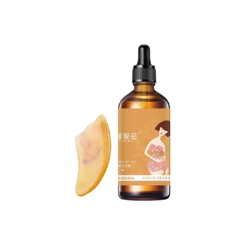 Vivi's Secret Успокаивающий Масло для Массажа Набор для Ухода Масло для Массажа 100 мл + Гу Ша Борд