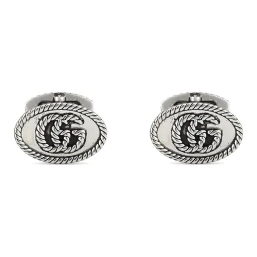 GUCCI Серебряные запонки Мужские Серебряные