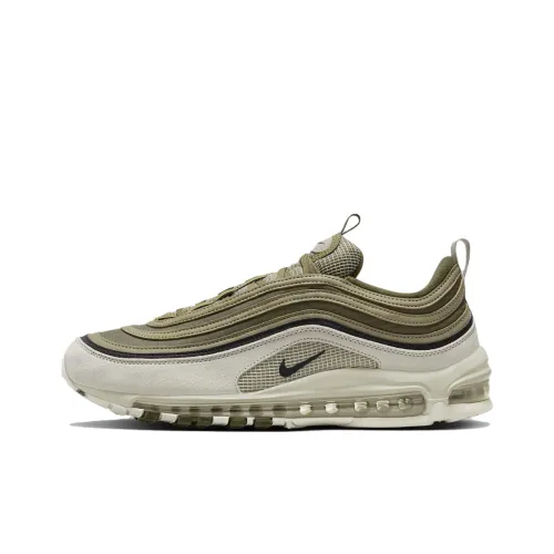 Nike Air Max 97 Устойчивый к истиранию Низкий Топ Casual Мужской Зеленый
