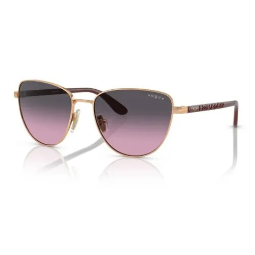 VOGUE Металл Кошачий глаз Солнцезащитные очки Мужской Розовое золото