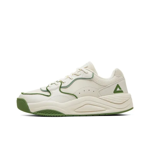 PEAK Taichi Прогулка Термический Амортизация Устойчивый к износу Низкий Топ Скейтбординг Мужской Бежевый Белый Зеленый