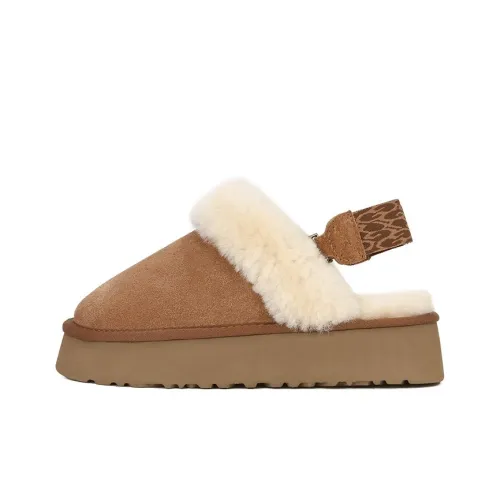 CHRISTINE SHEII Su Yinyin Домашние тапочки Платформа Женские Коричневый