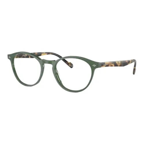 VOGUE Ацетат Овальные Оправы для Очков Мужские Зеленые