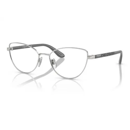 VOGUE Металл Кошачий глаз Оправы для очков Мужской Серый