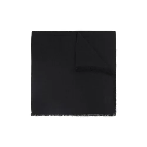 MOSCHINO Вязаные шарфы Женские Черный