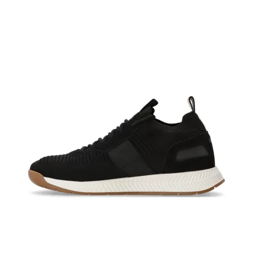 Hugo Boss Низкий топ Повседневная обувь Мужская Черный