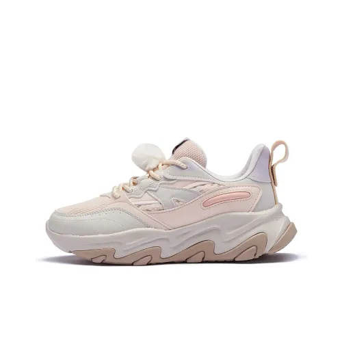 361° Амортизаторы Устойчивые к истиранию Низ Резистентный Низкий Топ Кэжуал Женский Айвори Белый