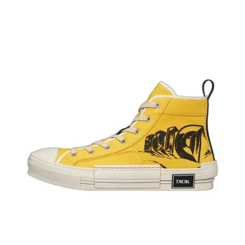 DIOR B23 Canvas Shoes High Top Мужские