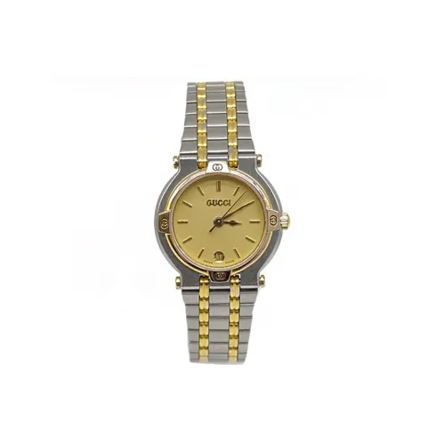 GUCCI Кварцевый Movement Унисекс Часы 23 мм Желтые