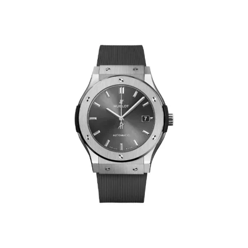 HUBLOT Автоматический Механический Механизм Мужские Часы 45 мм Черный